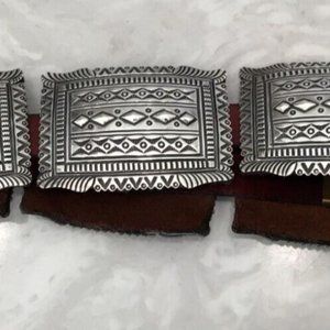 Sunshine Reeves Navajo Sterling Silver Belt